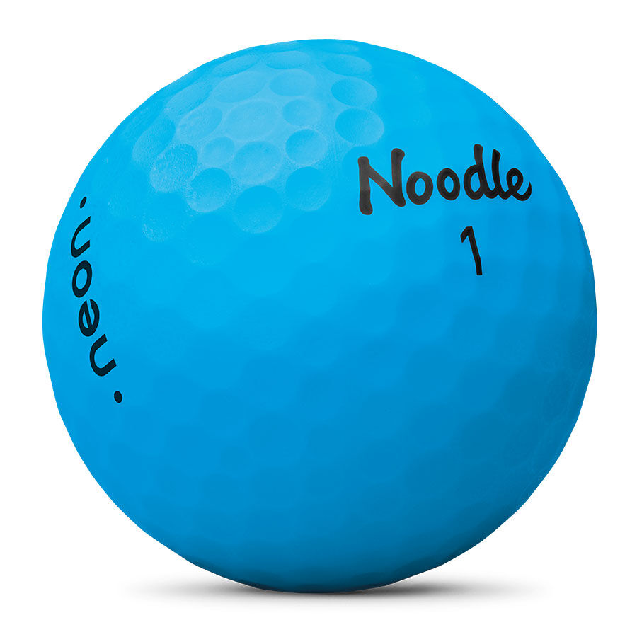 Noodle Neon Matte Blue Golf Balls