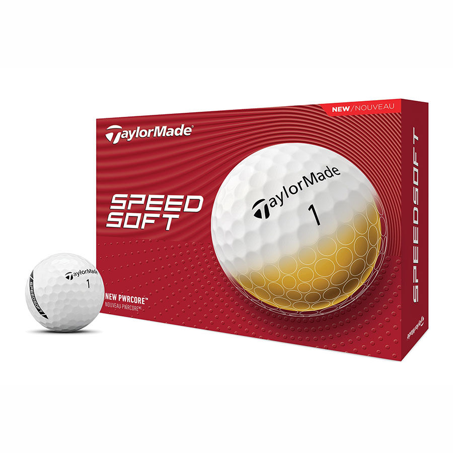 Taylormade SpeedSoft Golf Balls - White