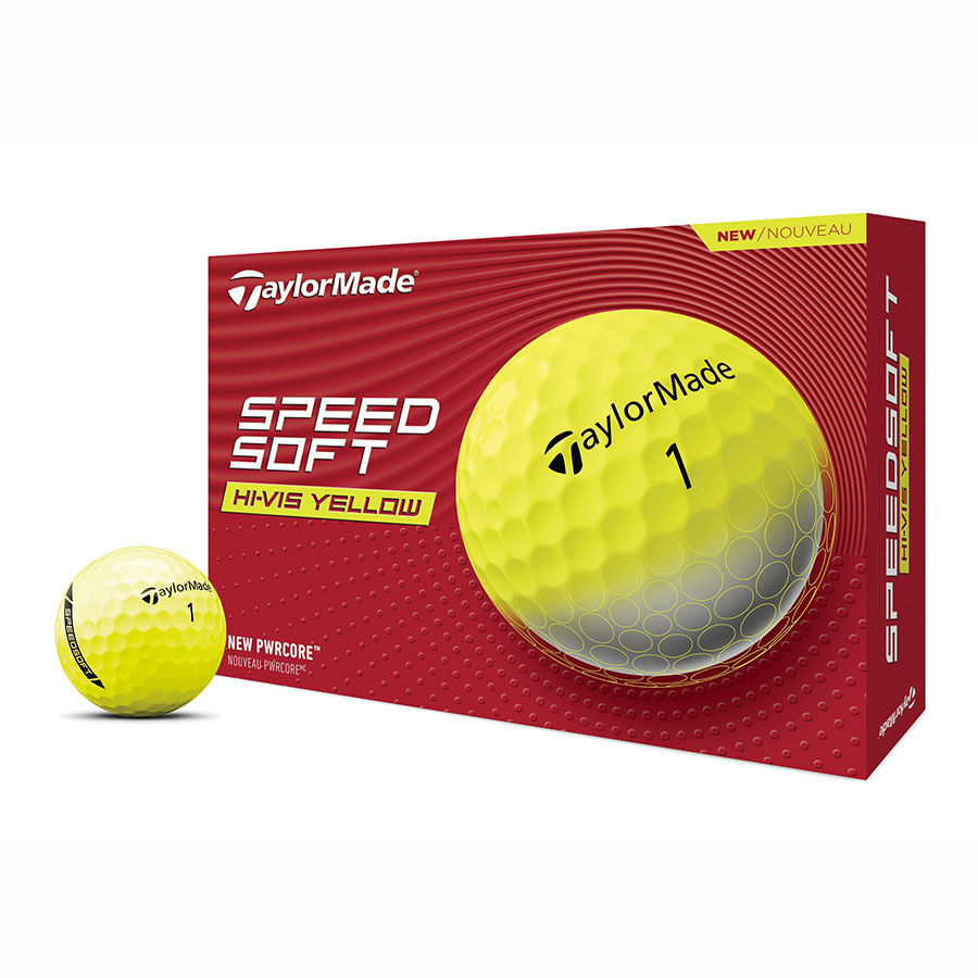 SpeedSoft Yellow Golf Balls | TaylorMade
