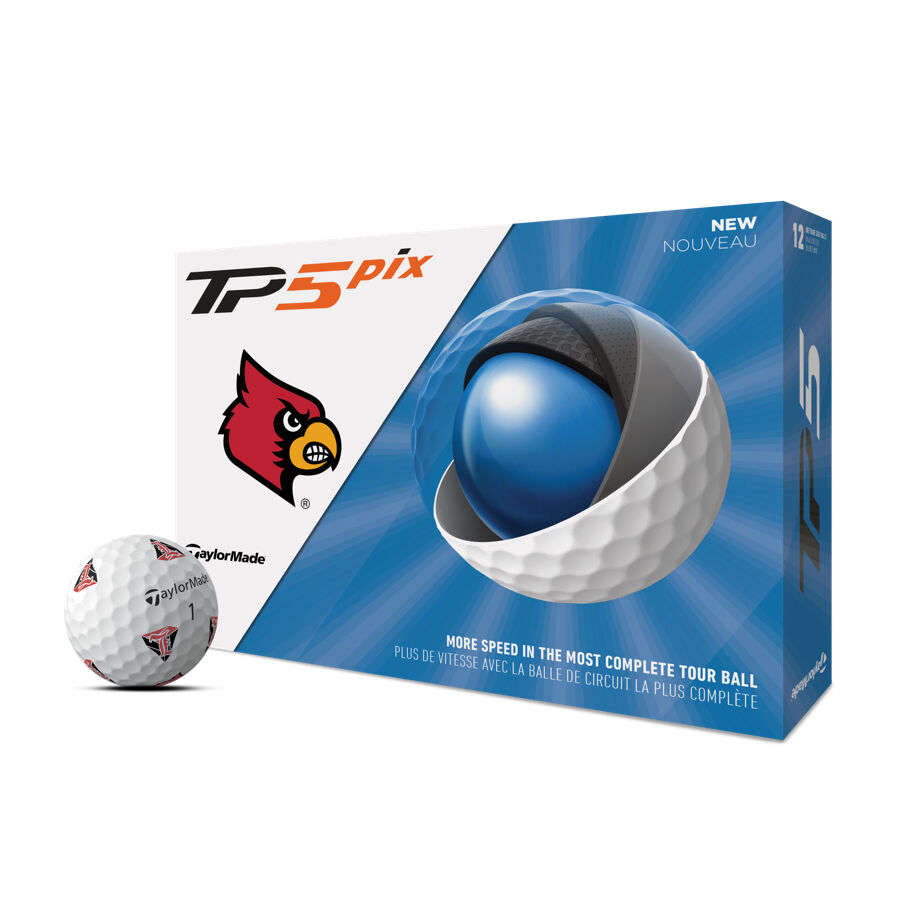 Louisville Cardinals TP5 pix Golf Balls | TaylorMade