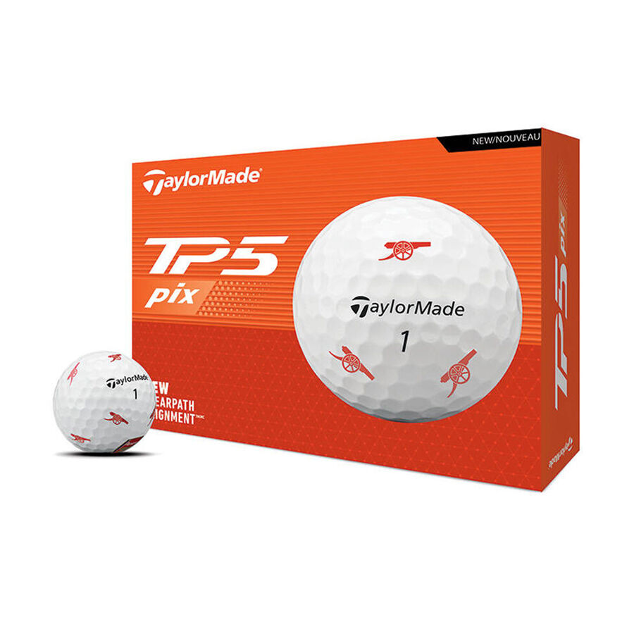 【新品】テーラーメイド TP5 pix Arsenal 2ダース ゴルフボール TP5 pix Arsenal Golf Balls | TaylorMade