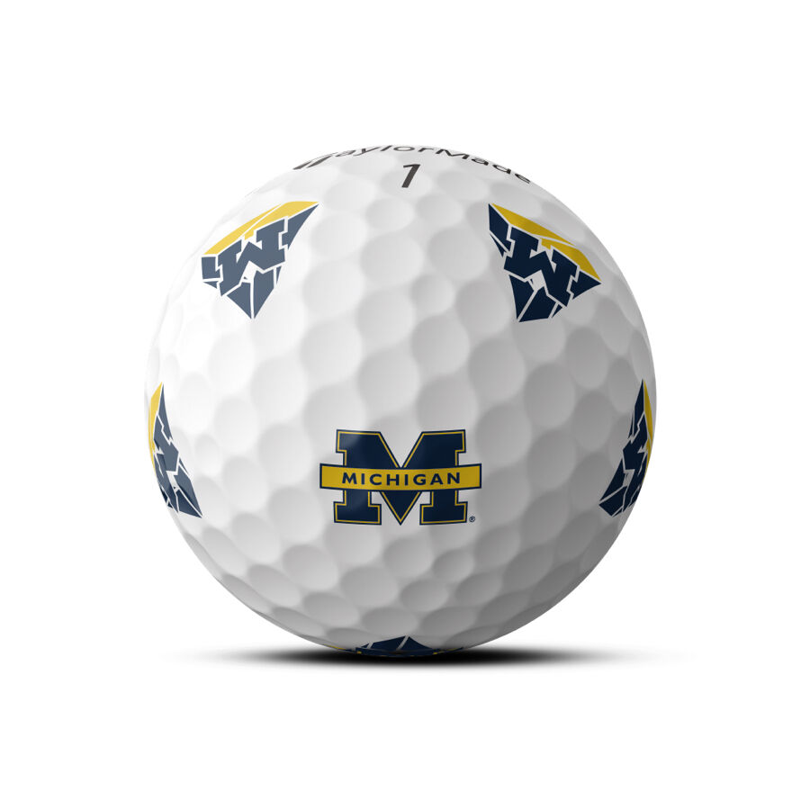 Michigan Wolverines TP5 pix Golf Balls