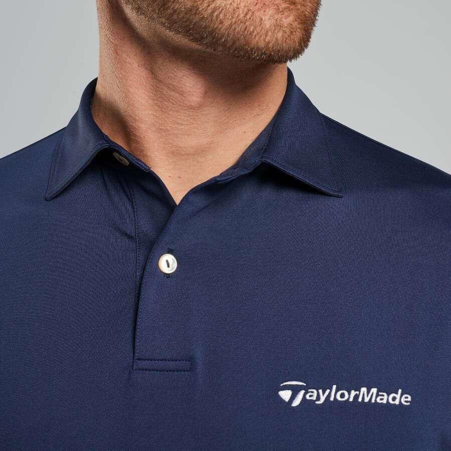 Solid Stretch Jersey Polo