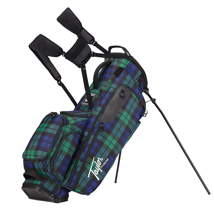 Taylormade plaid golf shop bag