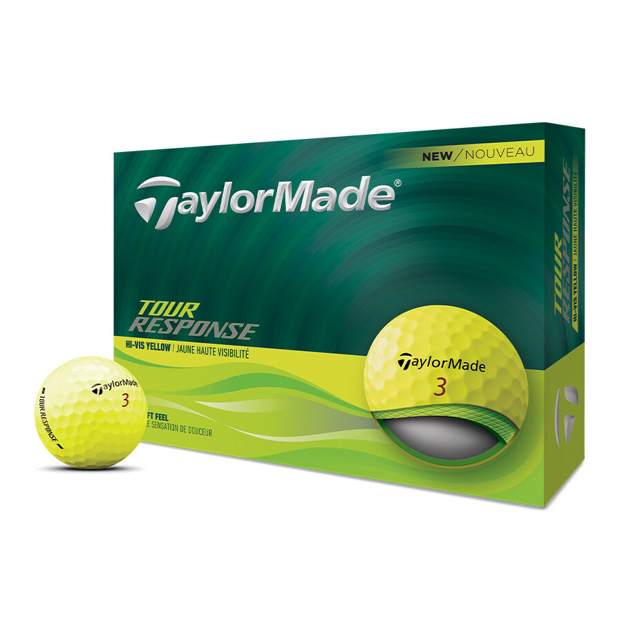 Tour Response Yellow Golf Balls