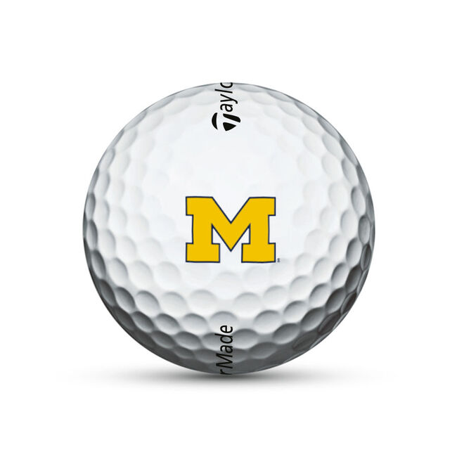 Michigan Wolverines TP5 Golf Balls TaylorMade Golf