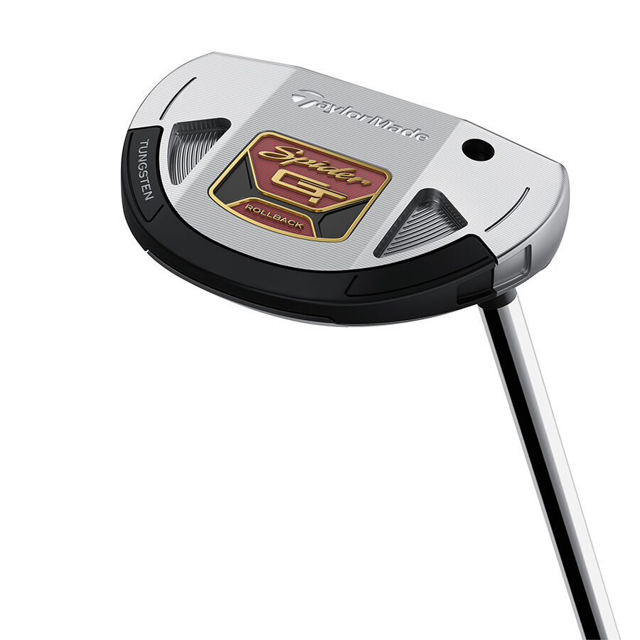 New TaylorMade Golf Spider GT Rollback Silver/Black Short Slant Putter 3