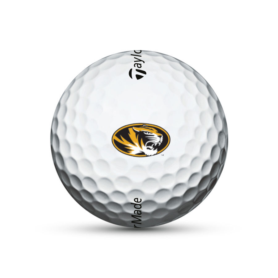 Missouri Tigers TP5x Golf Balls TaylorMade