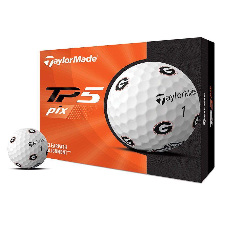 TP5 pix Georgia Bulldogs Golf Balls | TaylorMade