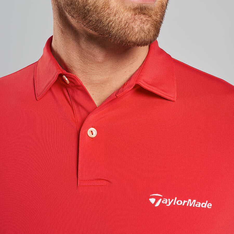 Solid Stretch Jersey Polo