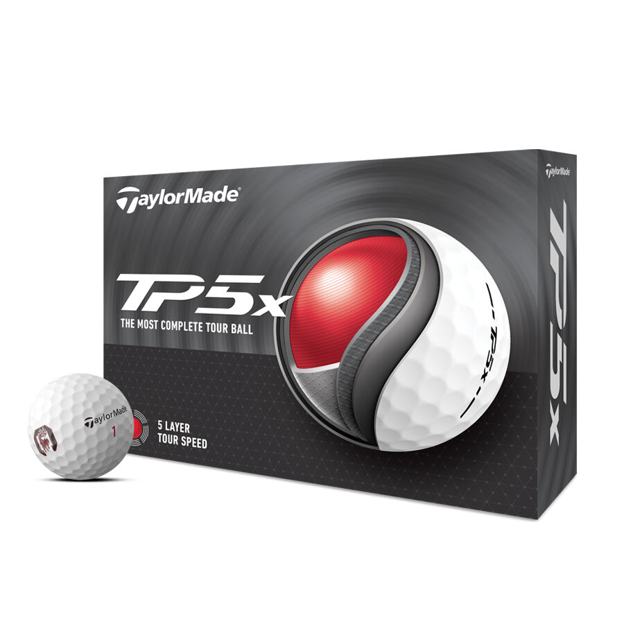 South Carolina Gamecocks TP5x Golf Ball TaylorMade