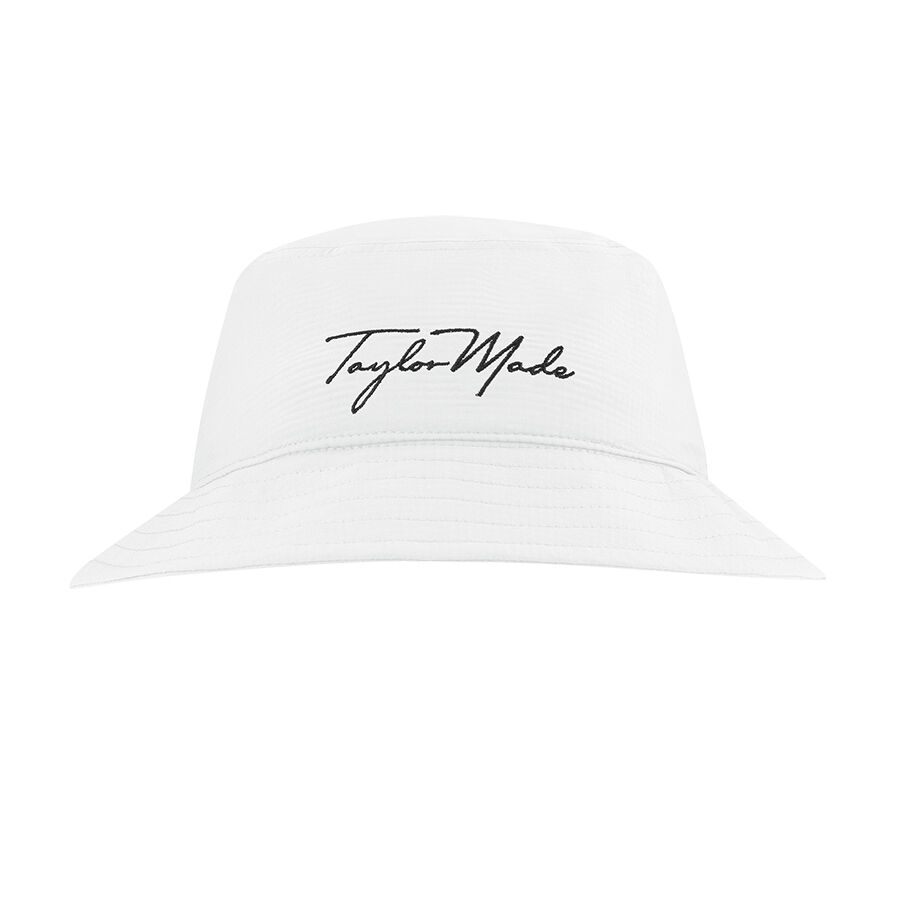 Taylormade bucket hat white hot sale