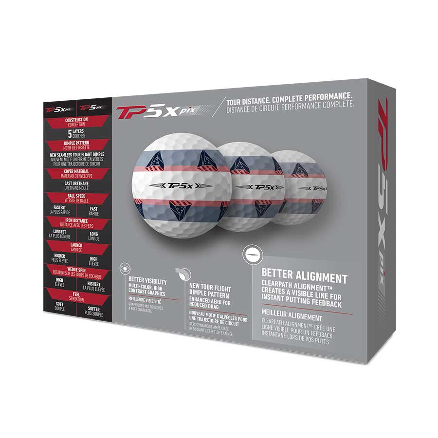 TP5x pix USA Golf Balls