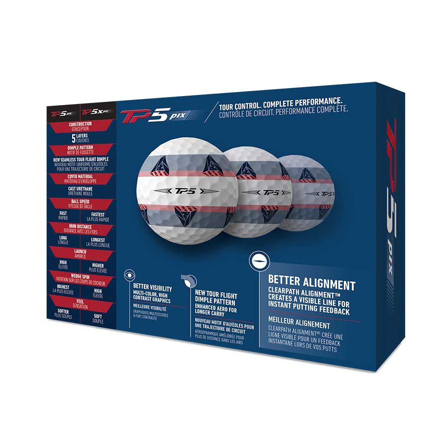 TP5 pix USA Golf Balls | TaylorMade TP5 pix USA Golf Balls | TaylorMade