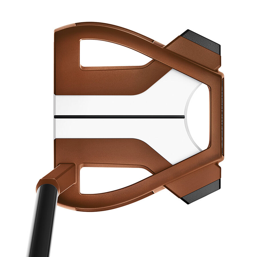 TaylorMade Spider X Copper/White Single Bend Putter | Golf