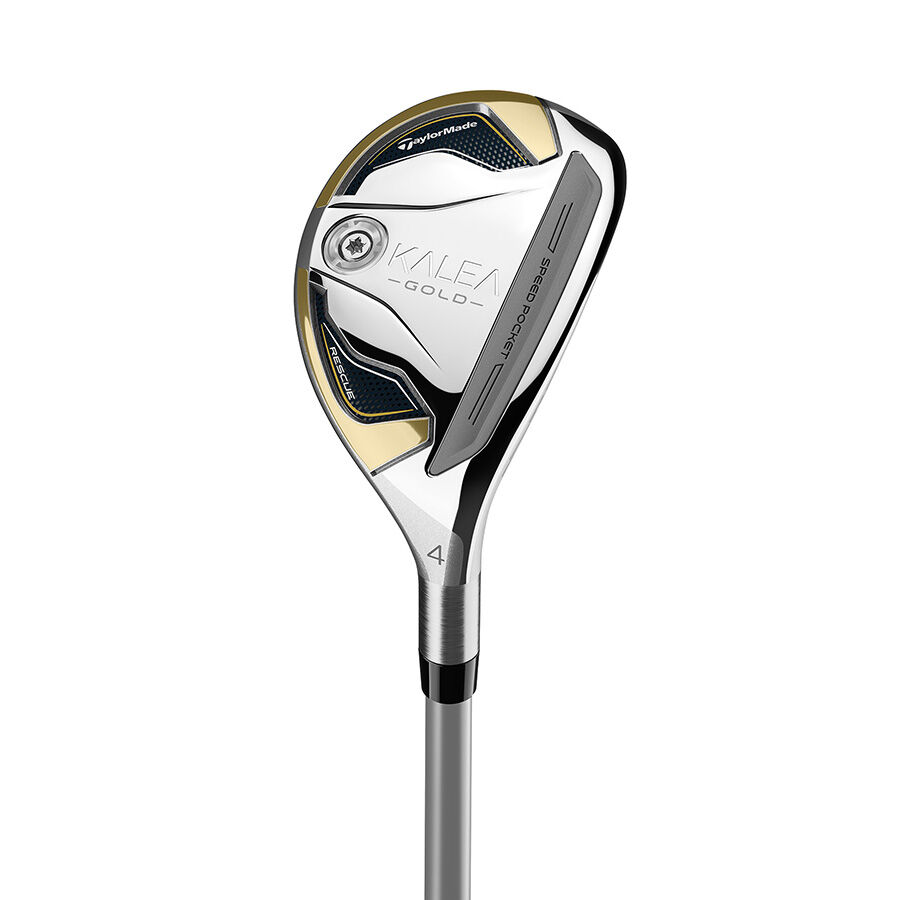 Below average Women's Right Taylormade Kalea hybrid set. 4,5