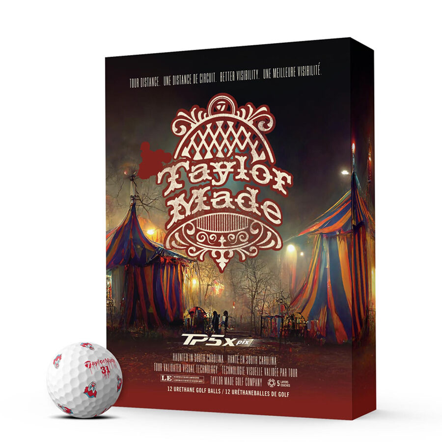 TaylorMade TP5X ゴルフボール 12個入り（ハロウィン限定） TP5x pix Nightmare Circus | TaylorMade