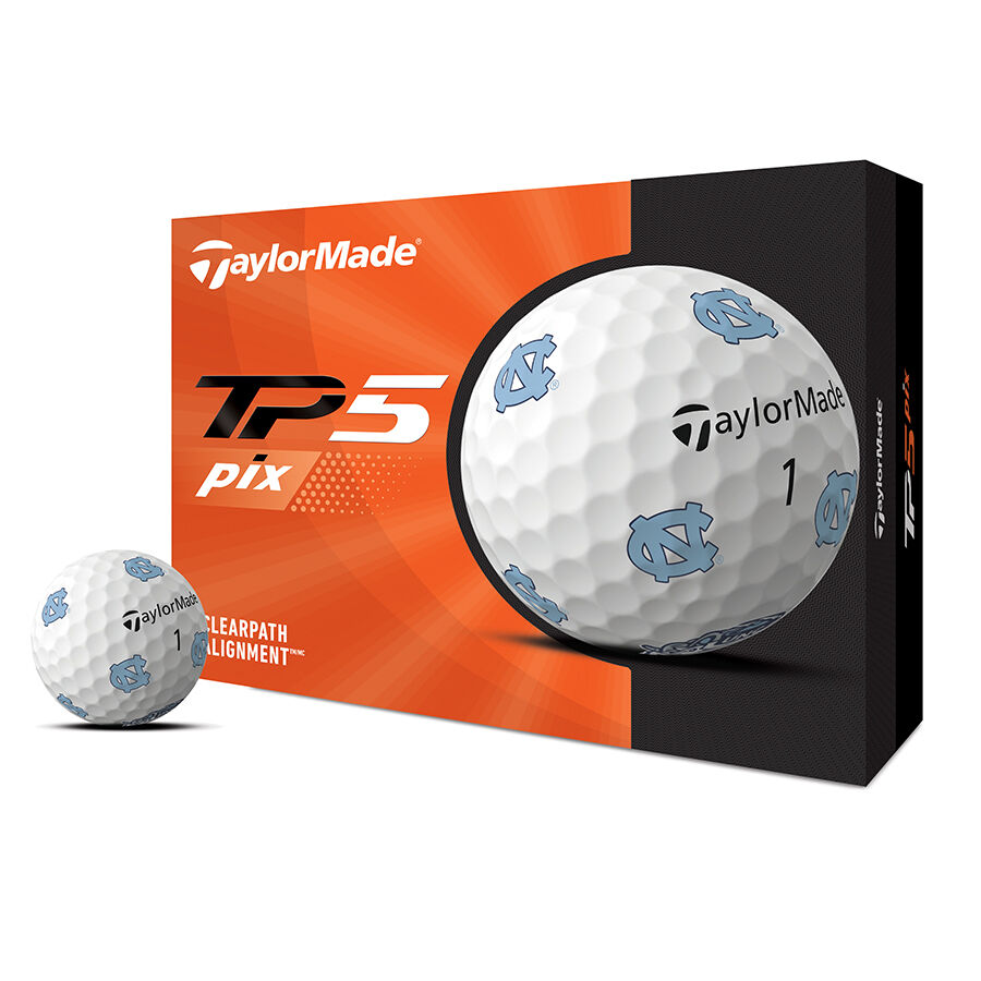 直営店限定 Tp5x pix Us Open North Carolina TP5 pix North Carolina Tar Heels Golf Balls | TaylorMade