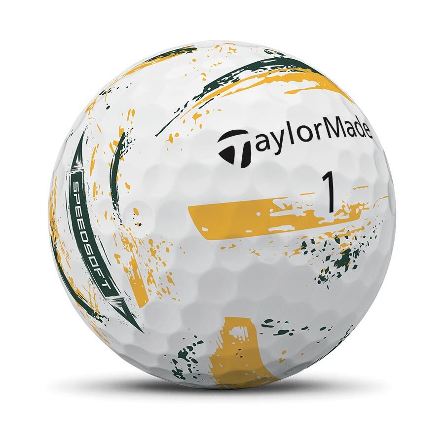 Green Bay Packers SpeedSoft Ink Golf Balls | TaylorMade