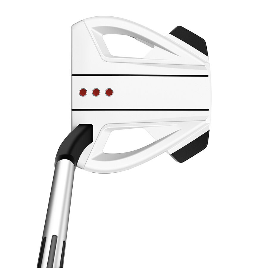 TaylorMade - テーラーメイド  スパイダーEX GHOST フローネックパター TaylorMade Spider EX Ghost White Putter Flow Neck - Carl's