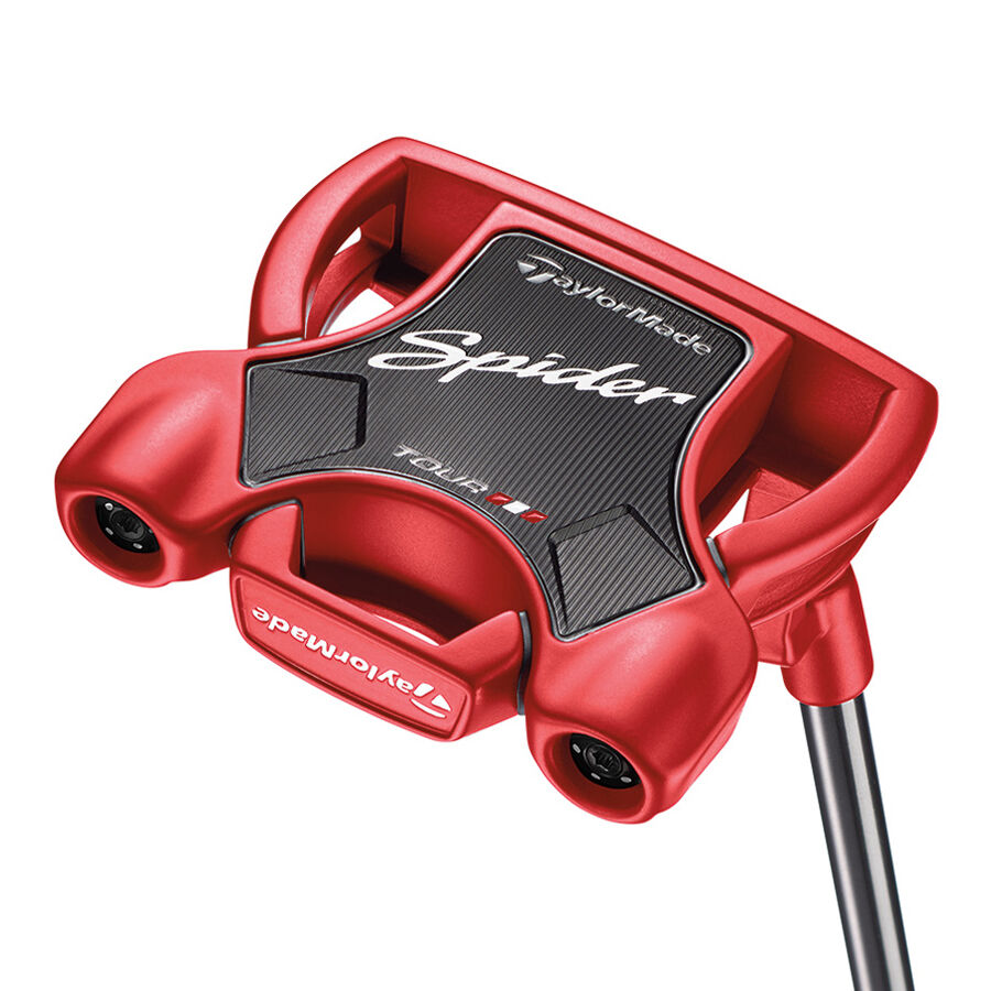 クラブ TaylorMade - SPIDER TOUR RED CLANK NECK TaylorMade Spider Tour Red L Neck Golf Putter with sightline