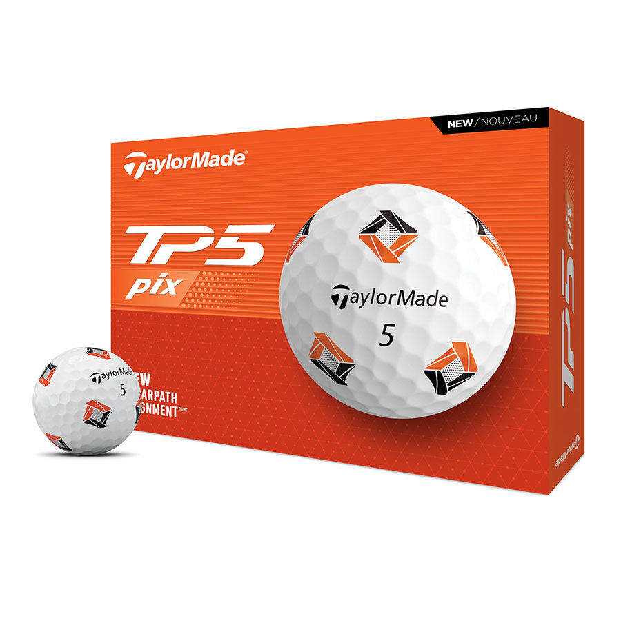 TaylorMade TP5 pix 3×4個入×2 メルセデス・ベンツ 新品 Discover The New 2024 TP5 & TP5 pix Golf Balls | TaylorMade