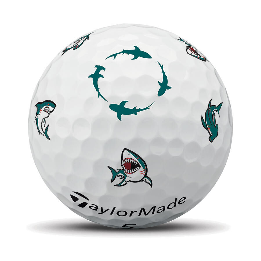 限定品「TP5X PIX™ シャーク」ゴルフボール 2ダース TP5/TP5x pix Sharks Golf Balls | TaylorMade