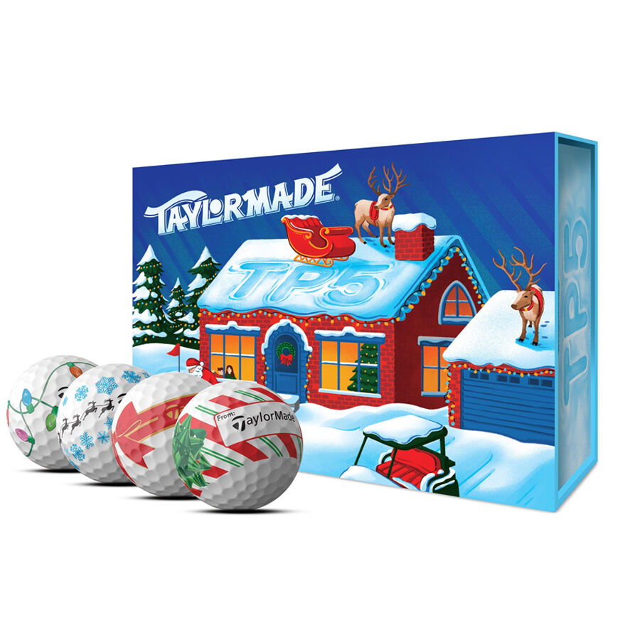 テーラーメイドTP5 PIX HOLIDAY 限定ボール クリスマス TP5 Stripe Holiday Golf Balls | TaylorMade