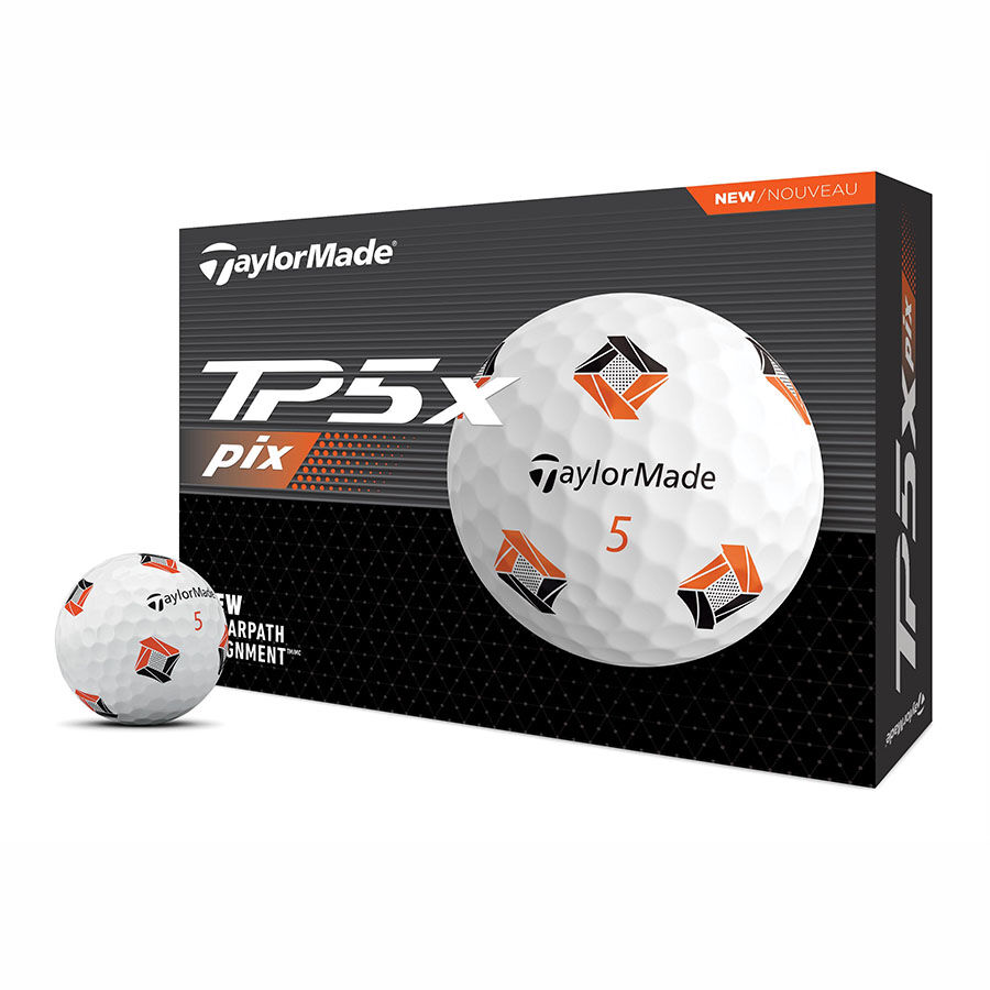 【限定】TAYLORMADE TP5PIX Discover The New 2024 TP5 & TP5 pix Golf Balls | TaylorMade