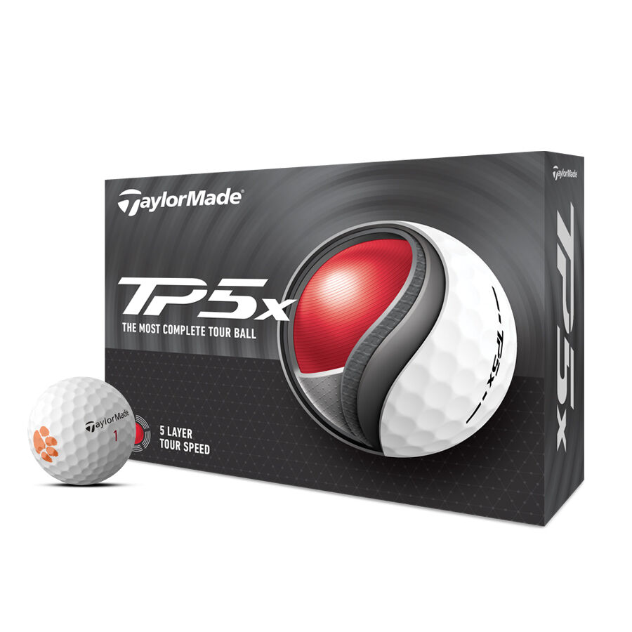 Clemson Tigers TP5x Golf Balls | TaylorMade