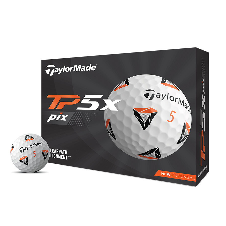 TaylorMade TP5X pix ゴルフボール 3ダース TP5x pix Golf Balls