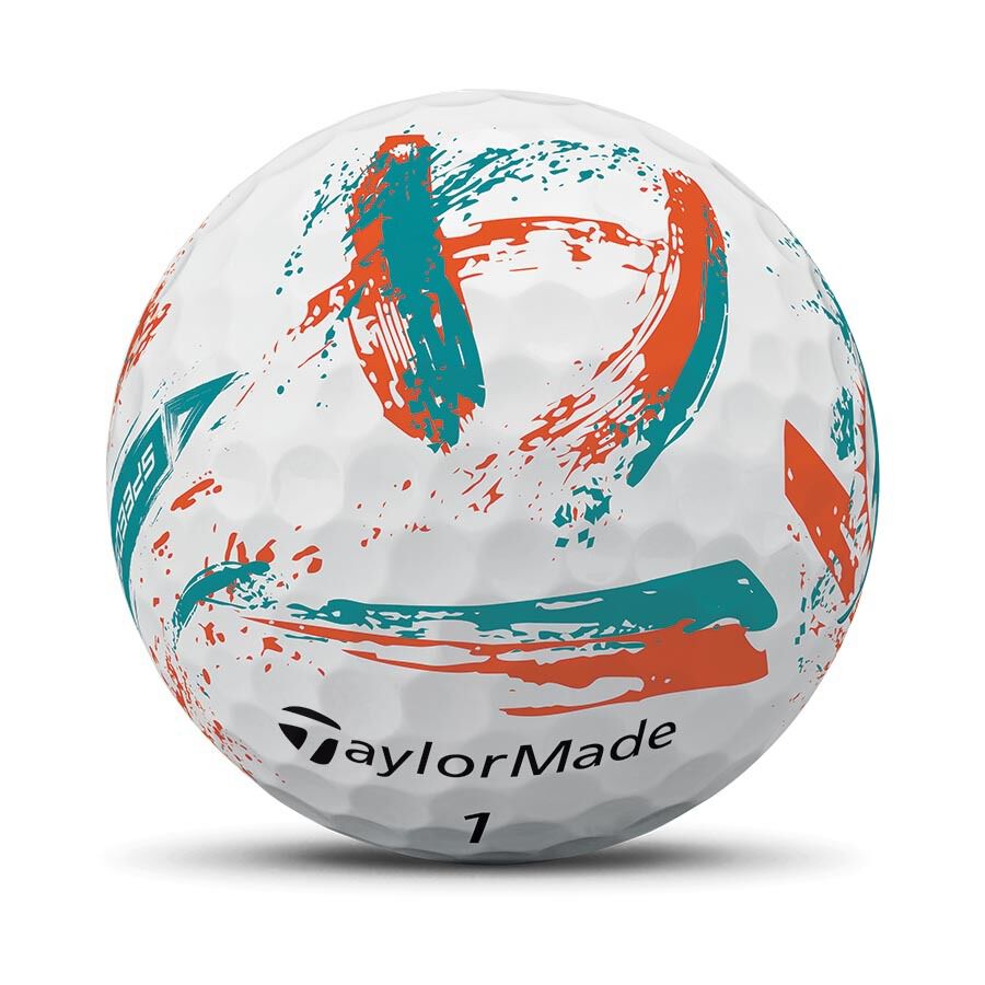 Miami Dolphins SpeedSoft Ink Golf Balls | TaylorMade