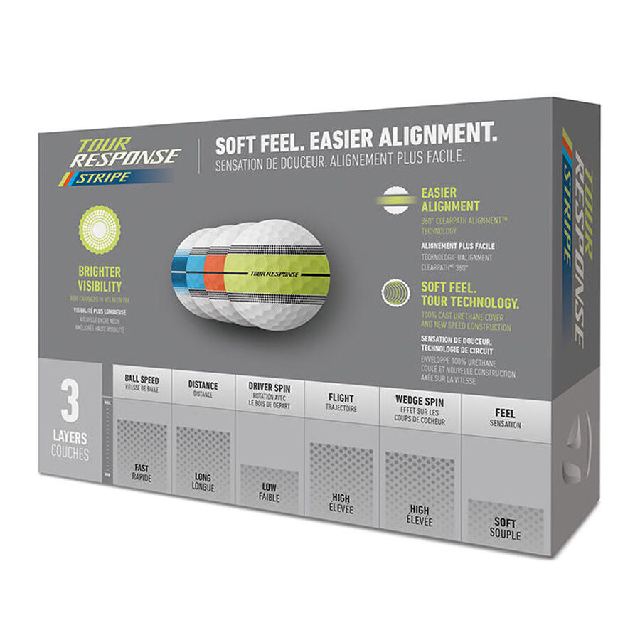 Tour Response Stripe Golf Balls | TaylorMade