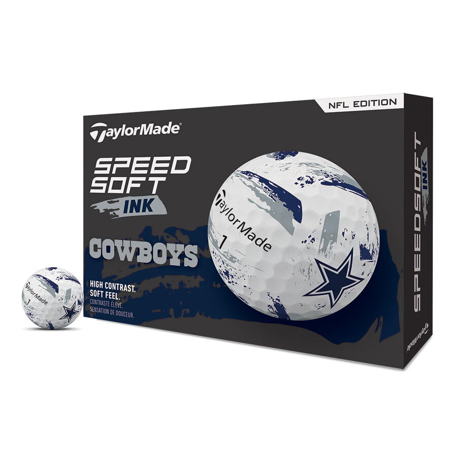 Dallas Cowboys SpeedSoft Ink Golf Balls | TaylorMade