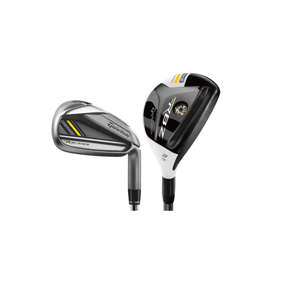 Set De 8 Fers TaylorMade RocketBladez - Regular Flex, Graphite, Droitier, Occasion Comme Neuf