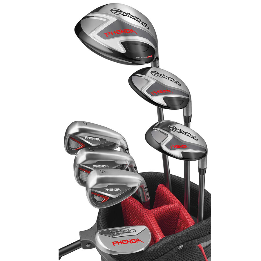 【新品未使用】TaylorMade Phenom ジュニア ゴルフセット 7本 Phenom 8 Piece Set