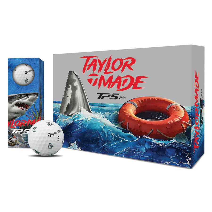 未使用 TaylorMade テーラーメイド TP5 Pix シャーク 限定品 TP5 pix Sharks | TaylorMade