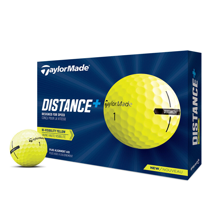 TaylorMade ゴルフウェア 上下セット ネイビー イエロー Distance+ Yellow | TaylorMade