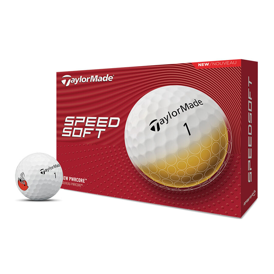 Cleveland Browns SpeedSoft Golf Balls | TaylorMade