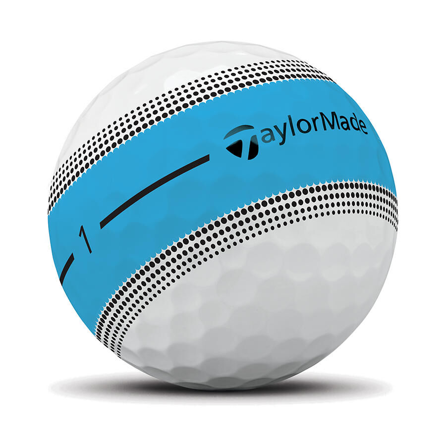 TaylorMade 2026 Tour Response Blue Stripe Golf Balls detail