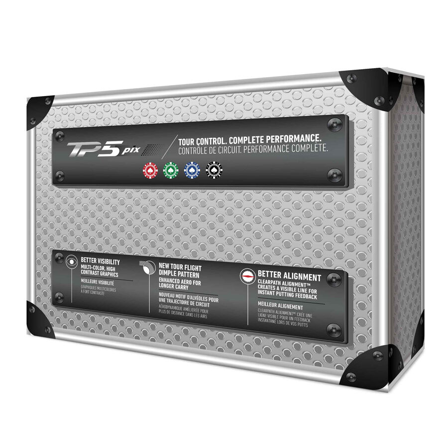 テーラーメイド 限定品　完売 TP5 pix Poker 4色セット 1ダース TP5 Pix Poker