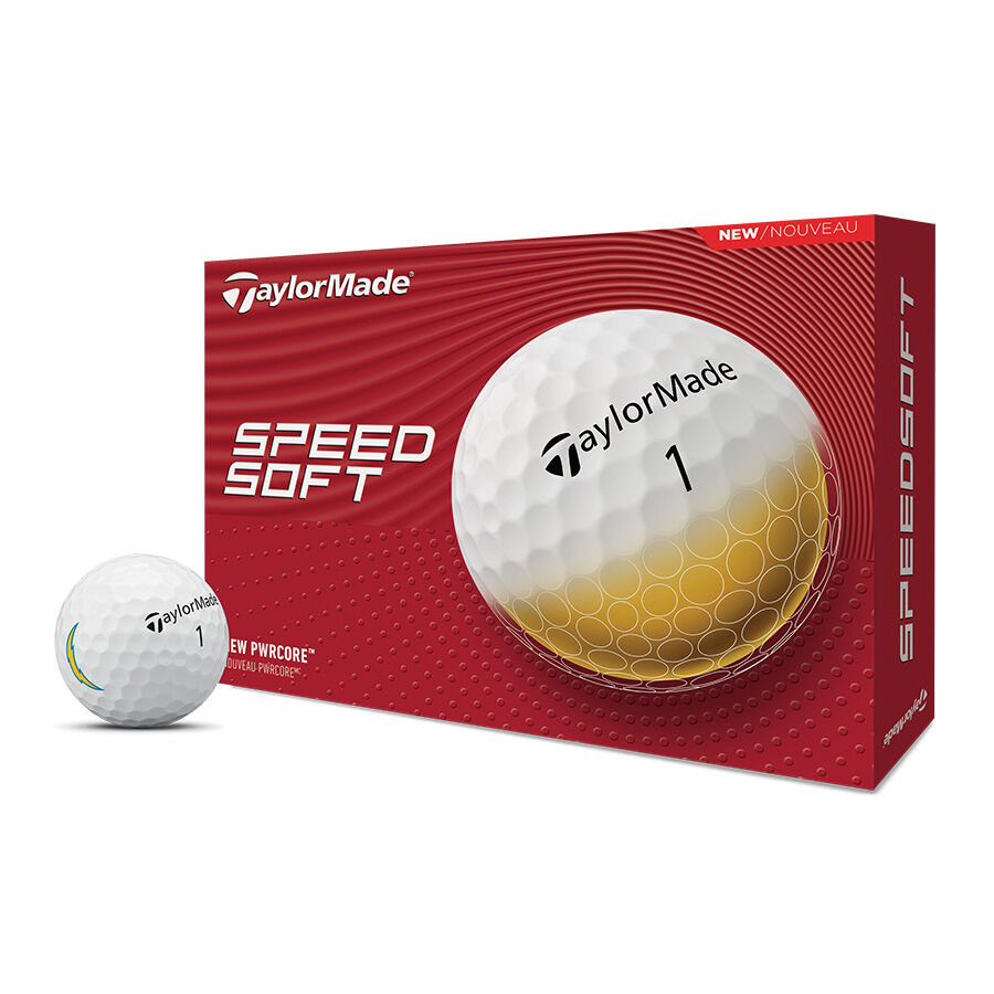 Los Angeles Chargers SpeedSoft Golf Balls | TaylorMade