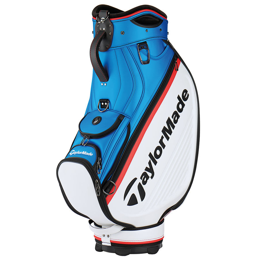 TaylorMade★テーラーメイド★9.0型★美品★スタッフ(BLUE×WH) Tour Staff Bag