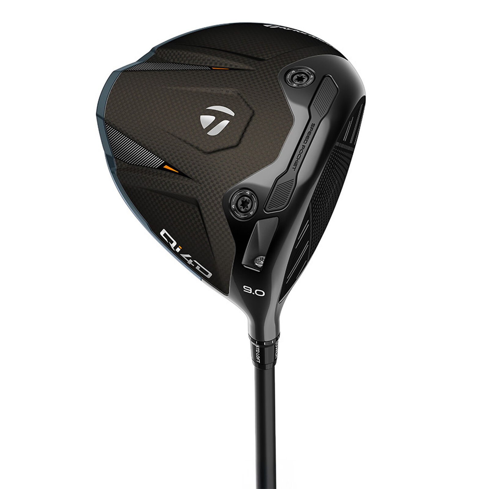 TaylorMade's product photo of the Qi4D driver head on a plain white background