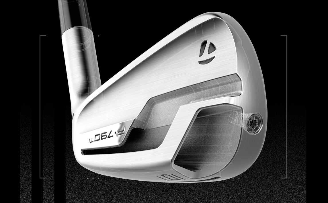Pre-Owned TaylorMade Golf P790 Ti Irons (7 Iron Set) 1