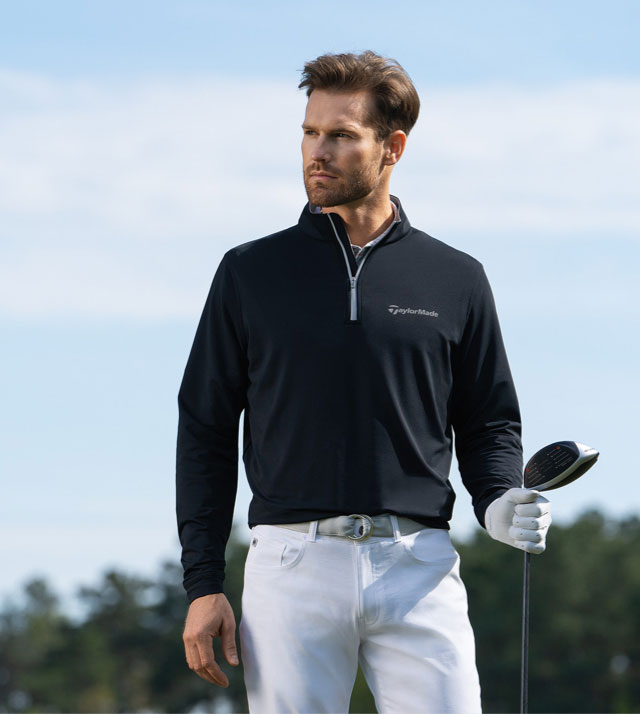 Peter Millar 3 quarter zip up pullover