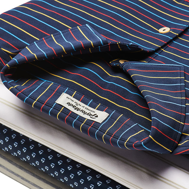 Peter Millar stripped shirt