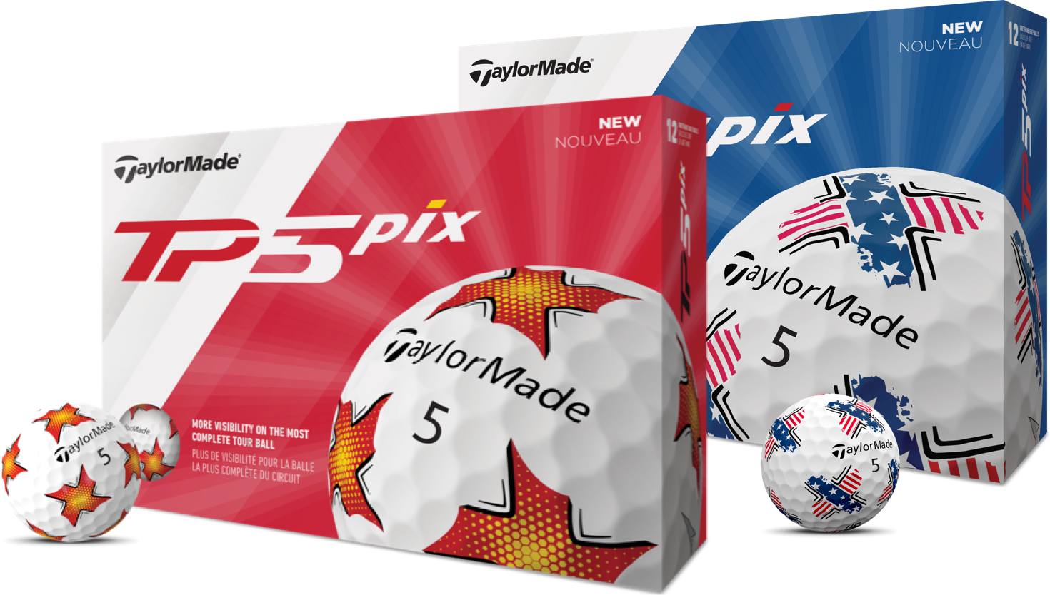 Discover Our New 2019 TP5 & TP5x Golf Balls TaylorMade Golf