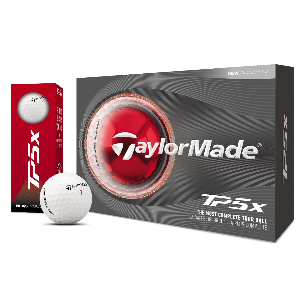 TaylorMade TP5x ゴルフボール  Fieetwood TM26BAL-TE923-M1047401-TP5x-