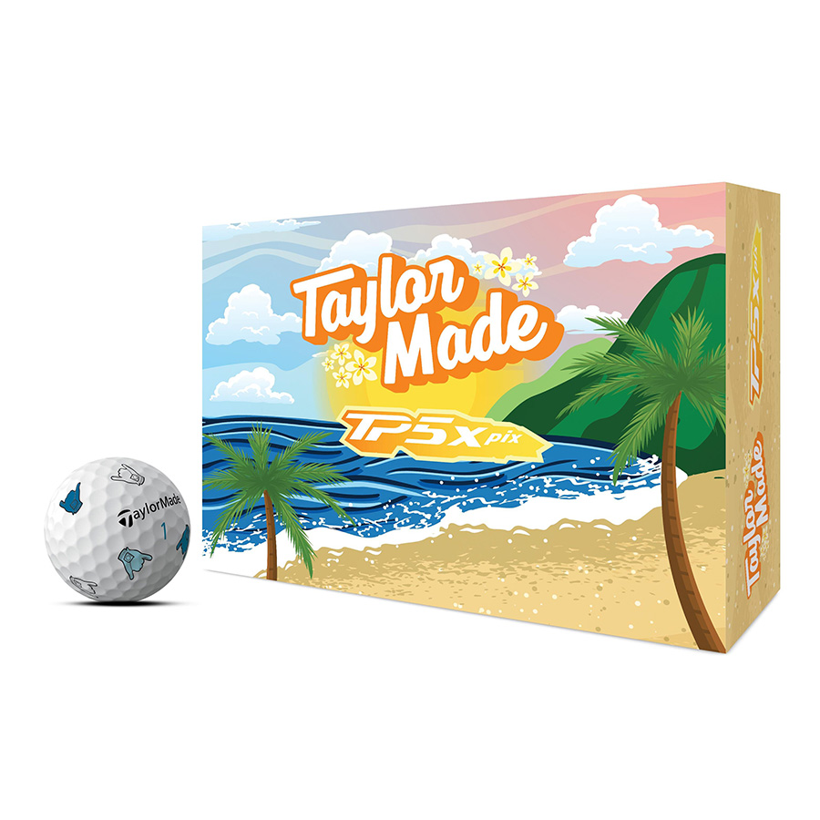 ⛳️*RARE* Taylormade TP5 Shaka Limited Edition Hawaii Aloha